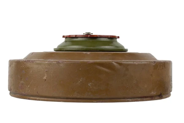 M苏联反坦克地雷 在白色背景下隔离 — 图库照片