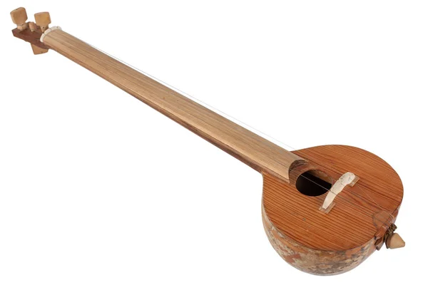 Tambur Turco Instrumento Cordas Folclóricas Pescoço Comprido Família Dos Alaúde — Fotografia de Stock