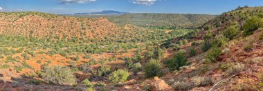 Arizona Prescott Ulusal Ormanı 'ndaki Grindstone Kanyonu. Bu kanyon Drake kasabası yakınlarında başlıyor ve Cehennem Kanyonu ve Verde Nehri ile kesişiyor..