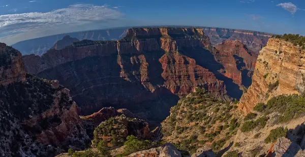 Wotan Trónja Walhalla Szikláról Cape Royal Közelében Grand Canyon Arizona — Stock Fotó