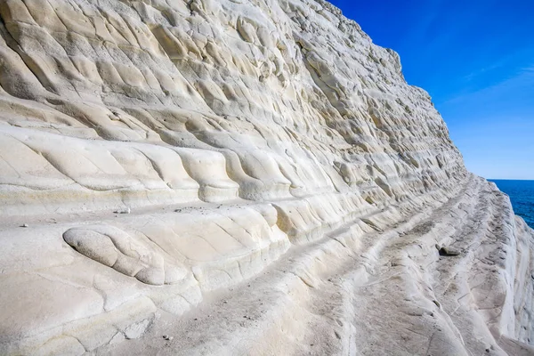 Agrigento Sicilya Talya Daki Türklerin Basamakları Nın Kayalıkları — Stok fotoğraf