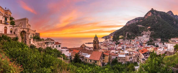 Amalfi Italien Der Küste Der Abenddämmerung — Stockfoto