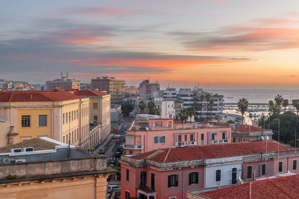 Syracuse Sicily Italy Rooftop Cityscape View Dawn — Stock Photo, Image