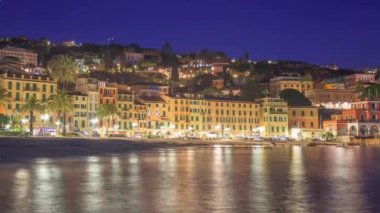 The coast of Santa Margherita Ligure, Italy.