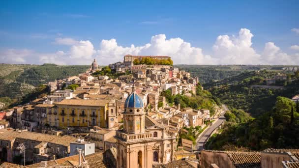 Ragusa Ibla Italy Town View Sicily — Video Stock