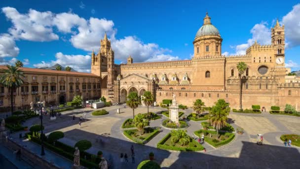 Palermo Itália Catedral Palermo — Vídeo de Stock