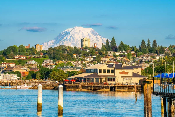 Tacoma Washington Usa Вдалеке Комменцементной Бухте — стоковое фото