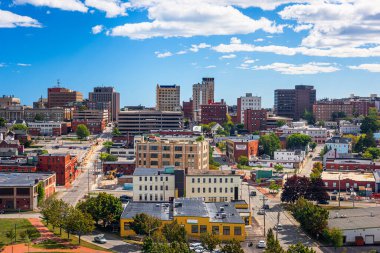 Portland, Maine, ABD Öğleden sonra şehir merkezi.