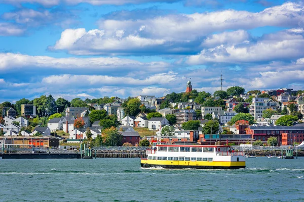Przybrzeżne Miasta Portland Maine Stany Zjednoczone Ameryki — Zdjęcie stockowe