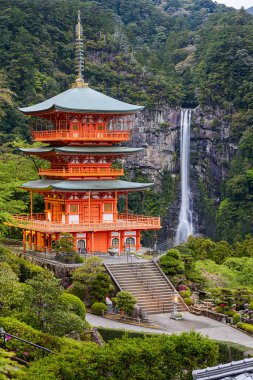 Nachi taisha tapınak nachi, wakayama, Japonya.