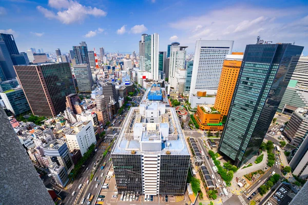 Osaka Japani Kaupunkikuva Umedan Alueelle — kuvapankkivalokuva