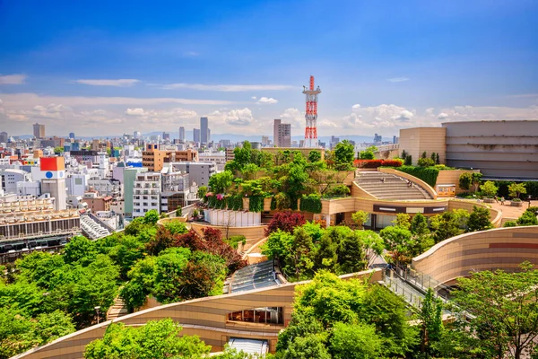 Namba Parks Osaka Japan Cityscape View — Stock Photo, Image