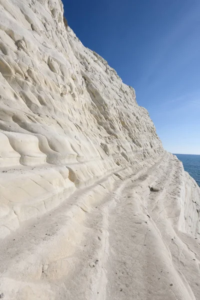 Agrigento Sicilya Talya Daki Türklerin Basamakları Nın Kayalıkları — Stok fotoğraf