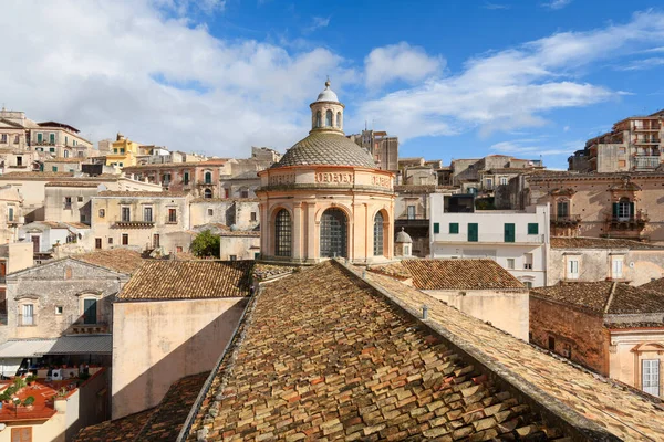 Modica Sicília Itália Catedral San Giorgio — Fotografia de Stock
