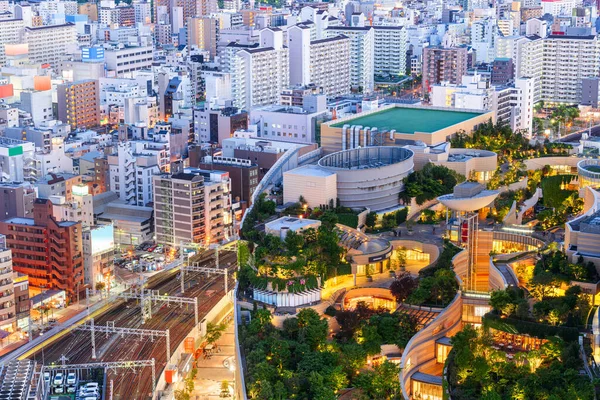 Namba Parks Osaka Japonya Şehir Manzarası Manzarası — Stok fotoğraf