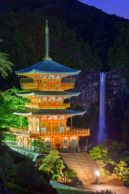 Nachi taisha tapınak nachi, wakayama, Japonya.
