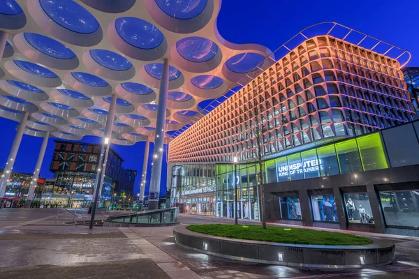 Utrecht Netherlands Февраля 2020 Utrecht Centraal Railway Station Station Square — стоковое фото