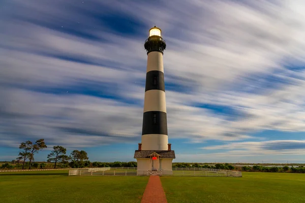 Bodie Island Light Station Outer Banks North Carolina Usa — Stock Photo, Image