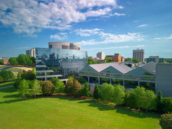 Newport News Virginia Verenigde Staten Centrum Stadsgezicht Park — Stockfoto