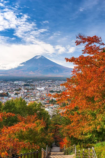 Fuji Japan Der Herbstsaison — Stockfoto