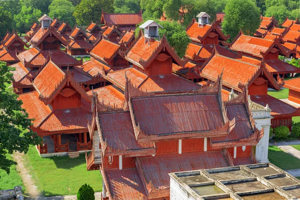 Mandalay Myanmar Edifici Sul Palazzo Reale Motivi — Foto Stock