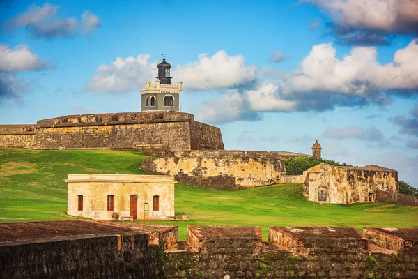 San Juan Puerto Rico Bei Castillo San Felipe Del Morro — Stockfoto