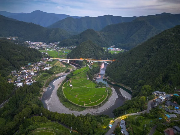 Taras Ryżowy Aragijima Wakayama Japonia — Zdjęcie stockowe