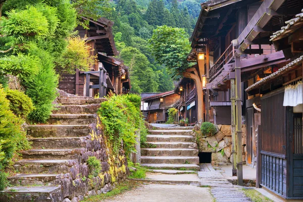 Tsumago Japans Traditionelle Historische Poststadt Nakasendo — Stockfoto