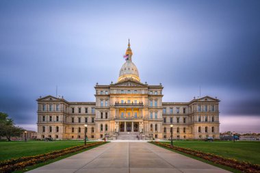 Lansing, Michigan, ABD Akşam Michigan Eyalet Meclisi 'nde.