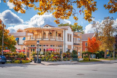 Niagara on the Lake, Ontario, Canada quaint town in autumn season. clipart