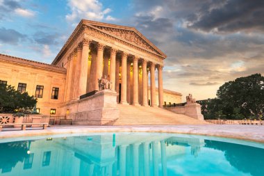 Amerika Birleşik Devletleri Yüksek Mahkemesi bina Washington, Dc, ABD. 