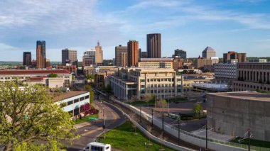 St. Paul, Minnesota, ABD şehir merkezi silüeti.