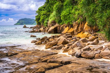 Ida Sahili, Iriomote Adası, Okinawa, Japonya.