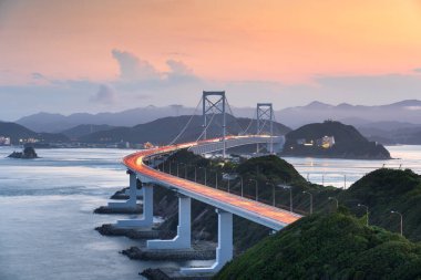 Tokushima, Naruto Köprüsü ile Japonya.