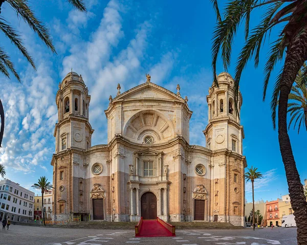 Собор Санта Крус Кадісі Андалусія Іспанія — стокове фото