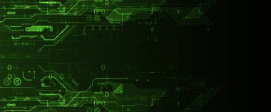 Teknolojik ve bilimsel konularda soyut bir geçmiş. Çeşitli teknik detaylar. Vektör biçimi.