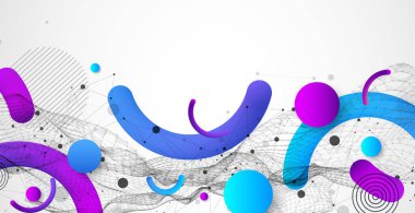 Soyut renkli arkaplan. Sıvı dinamik akış. Moda sıvısı kapağı tasarımı.