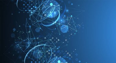 Pleksus etkisi olan soyut girdap çizgileri. Fütürist geometrik kompozisyon. Tasarım çalışmaları için arkaplan.