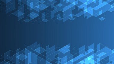 Vektör çizimi. Dijital teknoloji ve mühendislik izometrik arka plan.