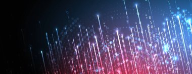 Bilgi teknolojisi geçmişi. El çizimi vektör