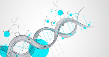 Tasarım çalışmaları için soyut geleceksel kablo arkaplanı