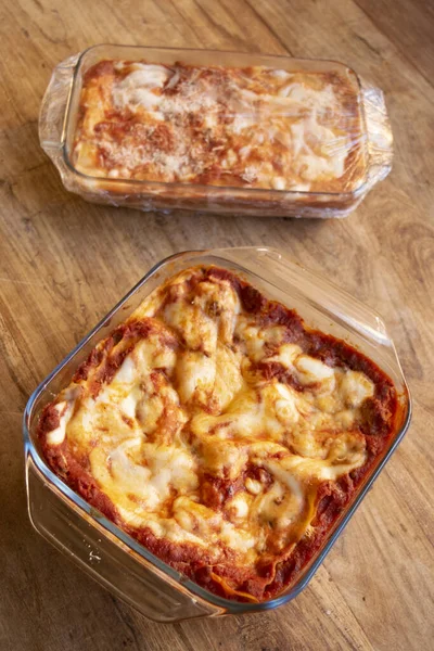 Lasagna Bolognese Net Uit Oven — Stockfoto