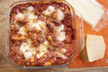 taze San Marzano domatesli makarna