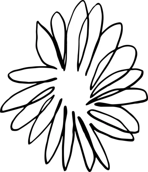 Спіральні Завитки Вигляді Сонця Або Квітки — стокове фото
