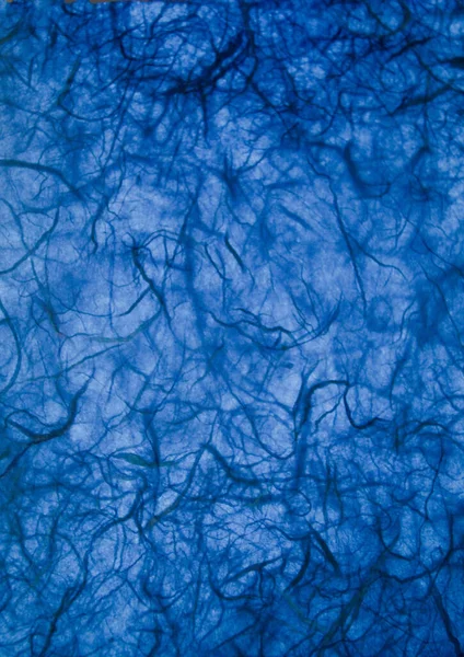 Темно Синій Рисовий Паперовий Фон — стокове фото