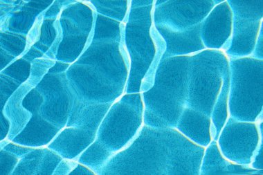 Surface of the water in the pool clipart