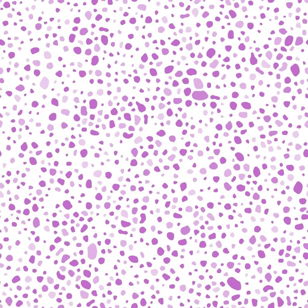 Irregular Spots Fashion Print Chaotic Dots Blobs Seamless Fashion Texture — Stock Vector