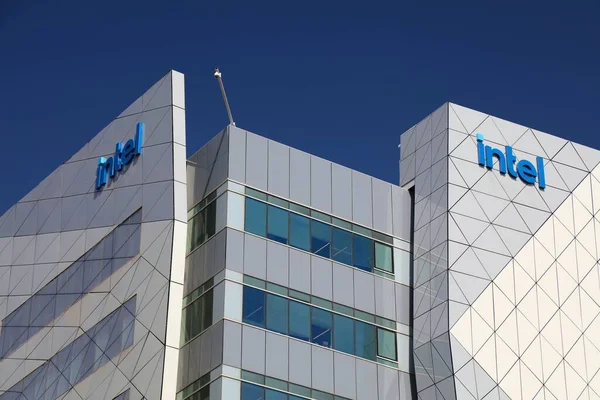 Haifa Israel November 2022 Intel Tech Company Research Development Matam — Stock Photo, Image