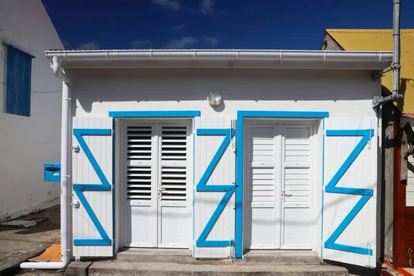 Terre Haut Stad Les Saintes Guadeloupe Typische Lokale Creoolse Stijl — Stockfoto