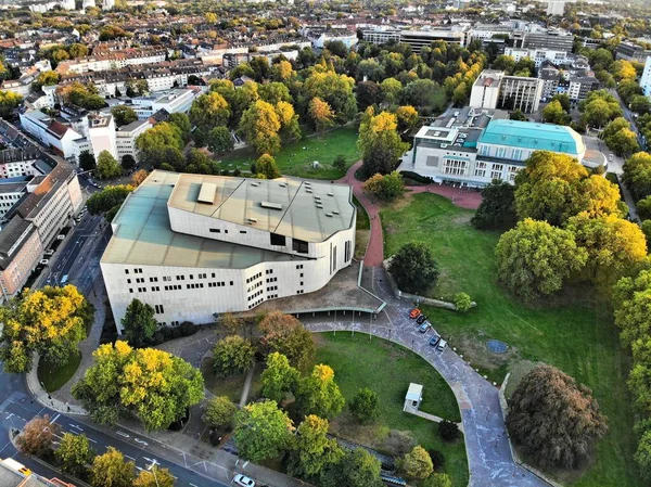 Stadtpark Openbaar Park Essen Stad Duitsland — Stockfoto
